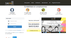 Desktop Screenshot of calcimp.com
